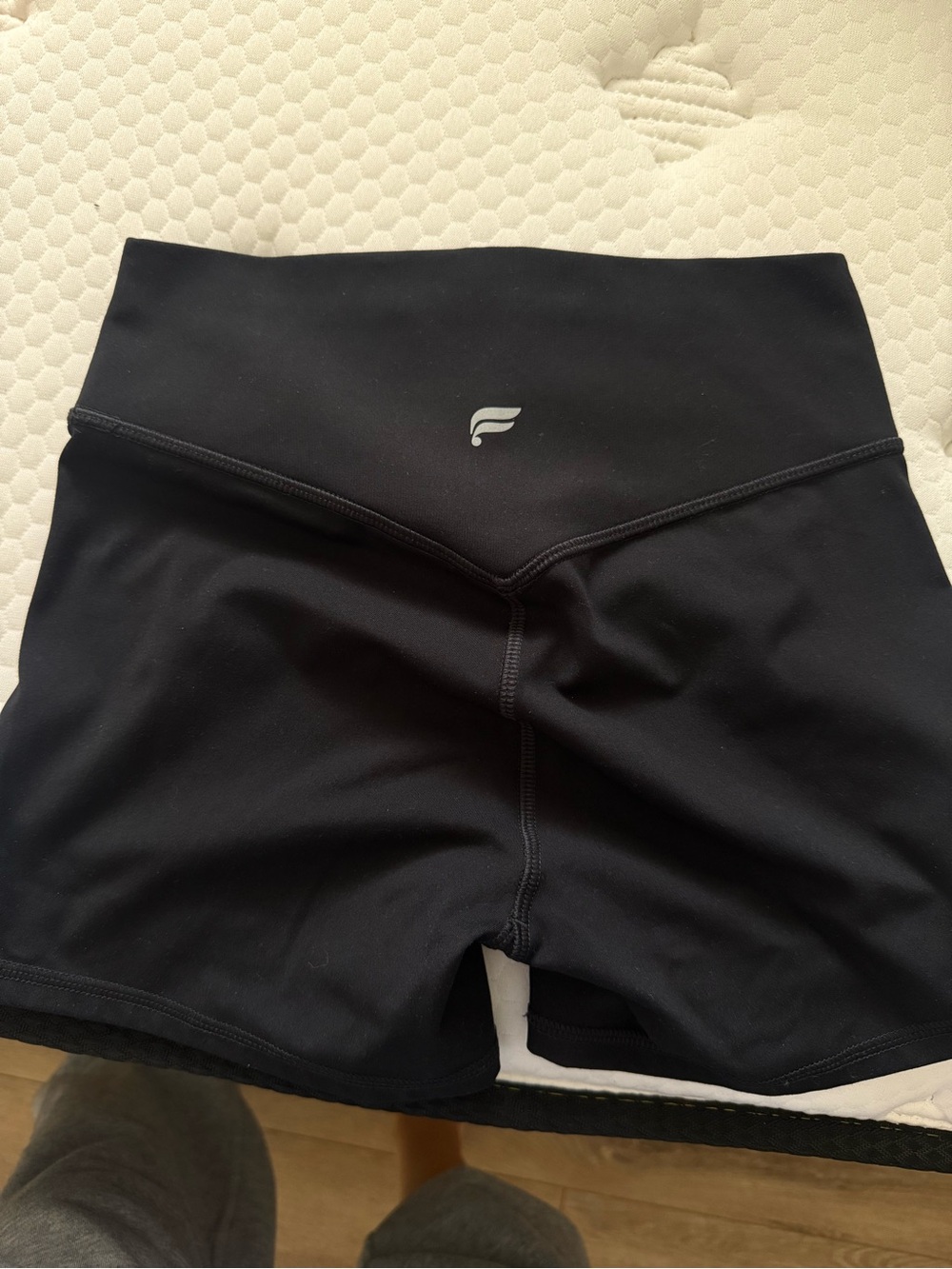 Fabletics Women’s High-Waist Black Fitness Shorts